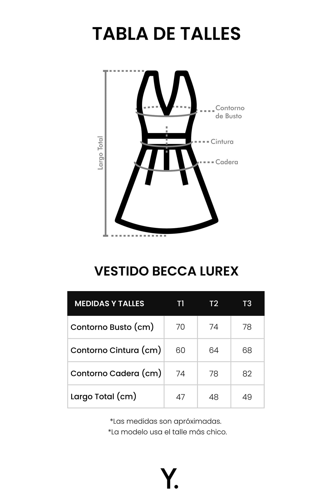 VESTIDO BECCA LUREX