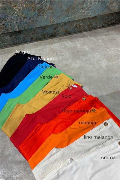 PANTALON TECHA LINO