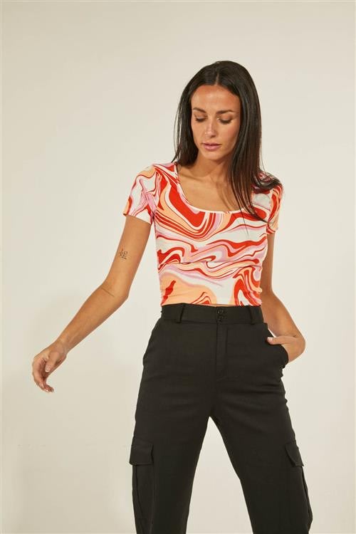 PANTALON CARGO MOM
