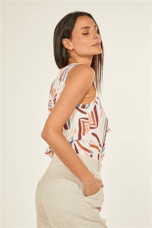 PANTALON CARGO MOM