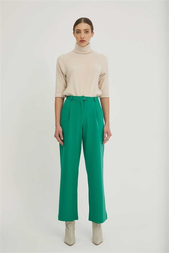 PANTALON NACAR - VERDE ESMERALDA