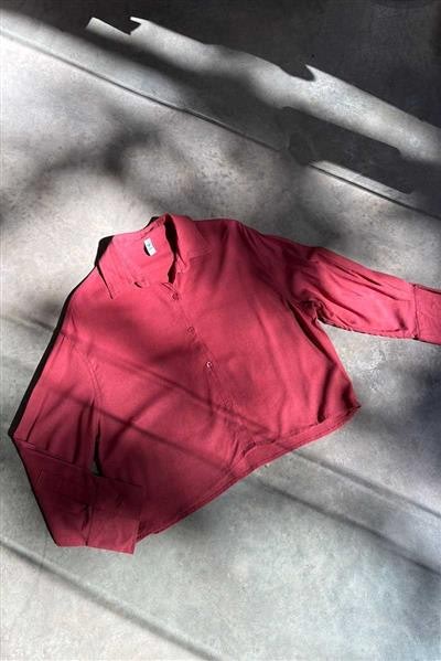 CAMISA DELFI TERRACOTA